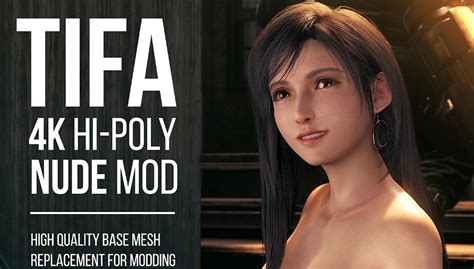 ff7 tifa nude mod|Final Fantasy 7 Remake mods